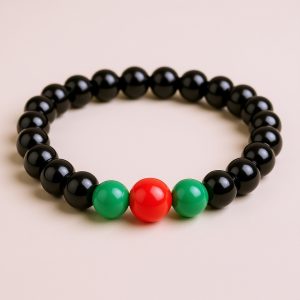 Onyx Stone Wrist Mala for Meditation