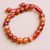 Handmade in Nepal by skilled artisans, this Fire Agate Stone Wrist Mala supports your spiritual journey, fostering grounding, clarity, and emotional stability while connecting you to Mother Earth.