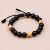 Handmade in Nepal by skilled artisans, this wrist mala of matte onyx stone nurtures inner calmness and emotional balance, supporting your spiritual journey and meditation practice.