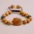 Handmade in Nepal by skilled artisans, this Wood Jasper Wrist Mala serves as a sacred tool, guiding you towards simplicity, inner peace, and a deeper spiritual connection.