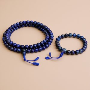 Lapis Lazuli Necklace and Bracelet Set