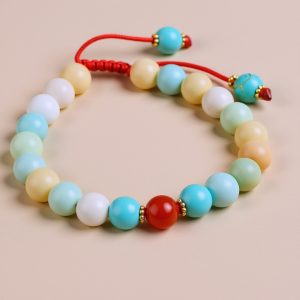 Turquoise Matte Amazonite Wrist Mala