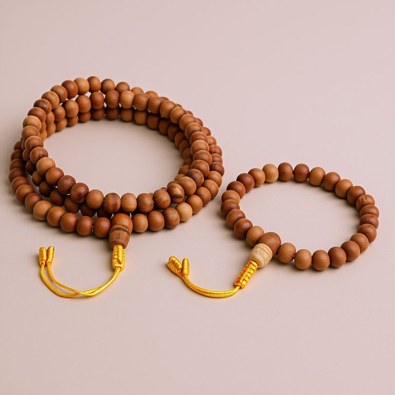 Sandalwood Japa Mala for Meditation