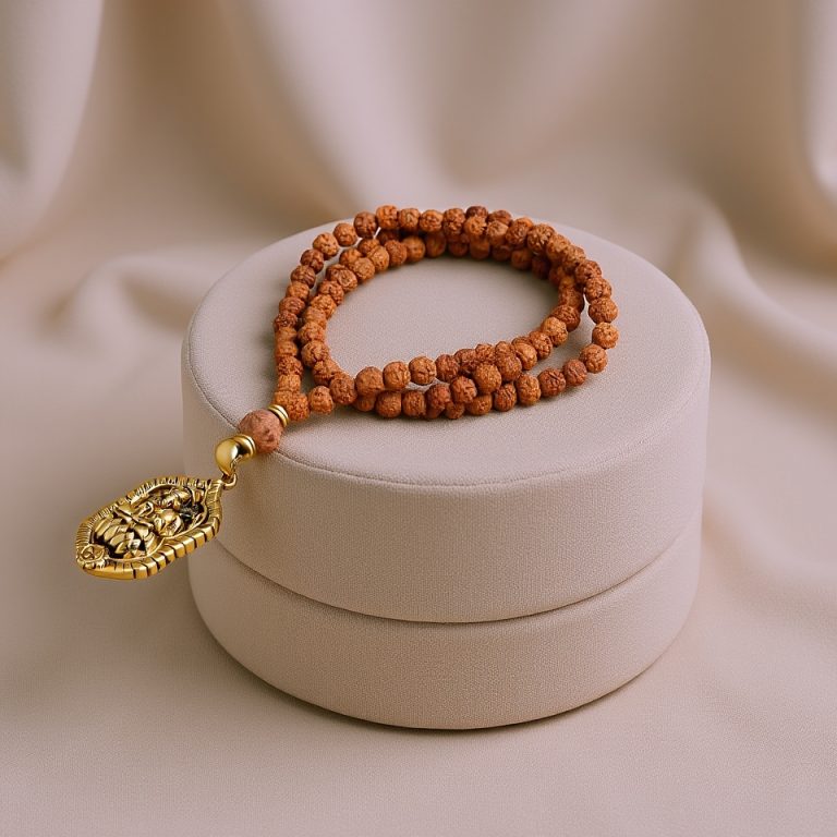 Ganesha Rudraksha Bead Mala