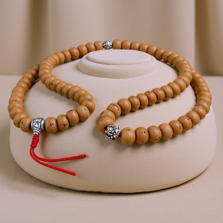 One Eye Nepali Bodhi Seed Japa Mala