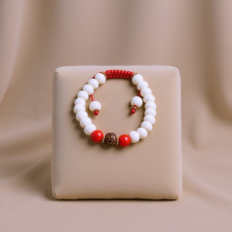 Yak Bone Wrist Mala for Mindfulness