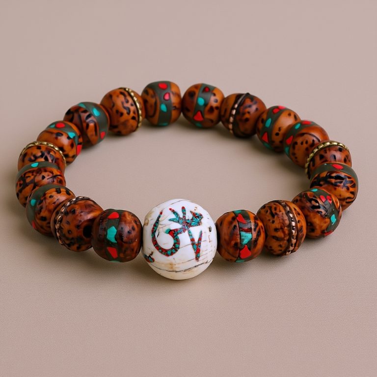 Bodhi Seed Wrist Mala for Spiritual Practice