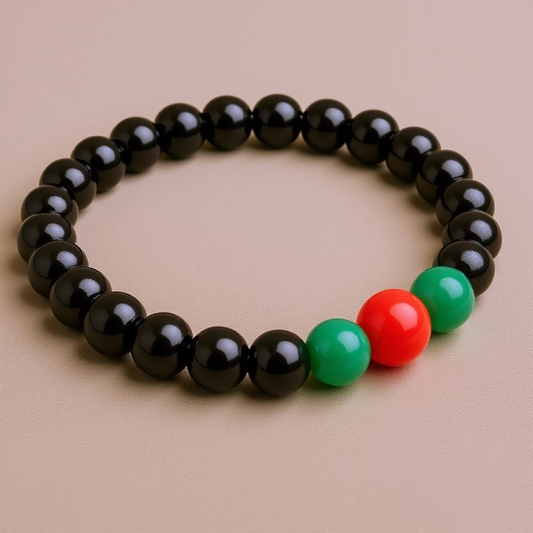 Onyx Stone Wrist Mala for Meditation