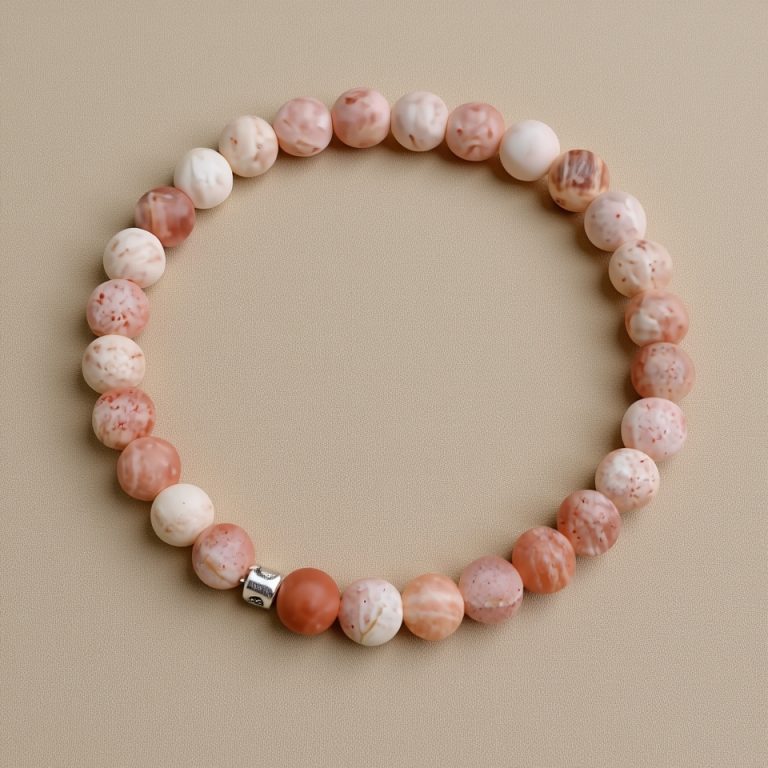 Sun Stone Wrist Mala for Spiritual Practice