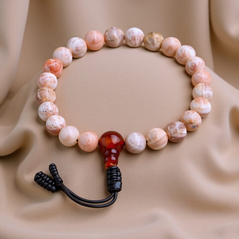 Sun Stone Wrist Mala for Spiritual Growth