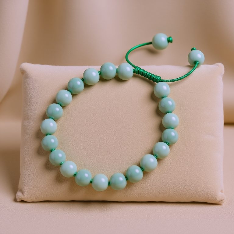 Green Aventurine Handknotted Wrist Mala