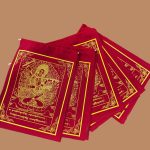 These handmade Tibetan Kurukulle prayer flags from Nepal embody the spirit of enchantment, promoting personal power and spiritual energy through their vibrant symbols.