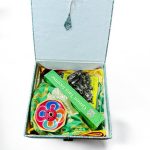 Handmade in Nepal by skilled artisans, this Green Tara Meditation and Healing Kit invites compassion and serenity, serving as a sacred tool for spiritual practice and personal reflection.