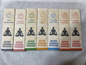 Tibetan 7 Chakra Incense Sticks Set
