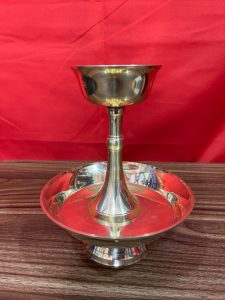 Tibetan Brass Serkyem Offering Set
