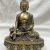 Handmade in Nepal by skilled artisans, this brass and bronze Medicine Buddha statue embodies healing and compassion, serving as a spiritual guide for alleviating suffering through meditation.