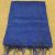 This blue yak wool meditation shawl, handmade in Nepal by skilled artisans, envelops you in warmth, enhancing focus and mindfulness during your spiritual practice.