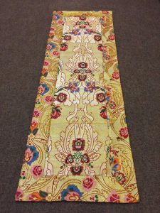 Silk Brocade Genta Flower Shrine Runner