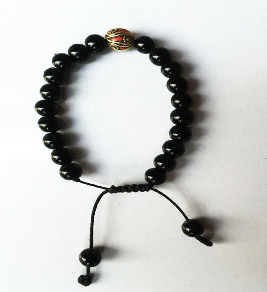 Black Onyx Hand Mala for Meditation