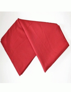 Tibetan Maroon Cotton Meditation Shawl