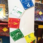 These handmade Tibetan Peace Prayer Flags, crafted in Nepal by skilled artisans, carry blessings of harmony and goodwill, spreading their message with the gentle breeze.