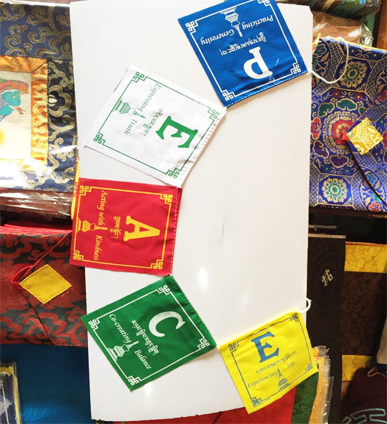 Lungta Tibetan Cotton Peace Prayer Flags