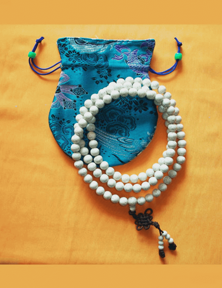 Tibetan Mala Made of Lotus Seeds
