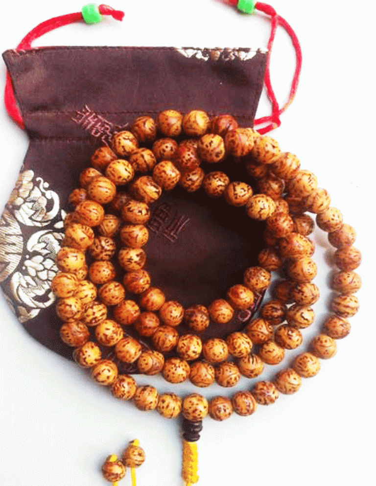 Indian Bodhi Seed Mala for Spiritual Growth