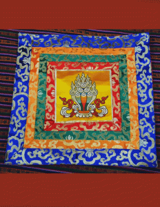 Precious Gem Silk Brocade Altar Cloth