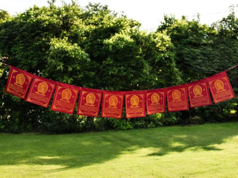 Tibetan Vajrayogini Cotton Prayer Flags