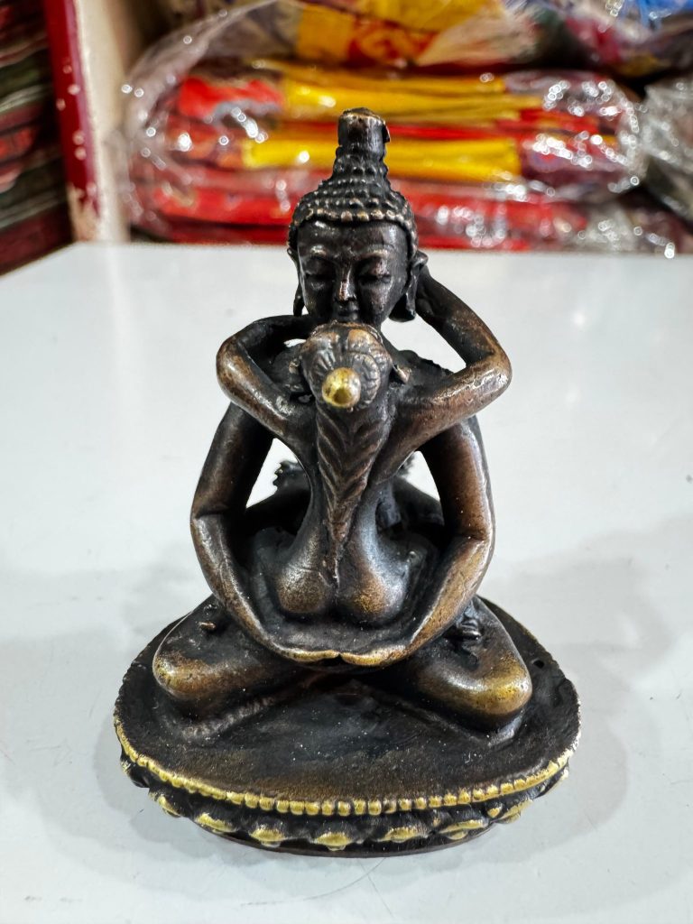 Handmade Nepalese Samantabhadra Statue