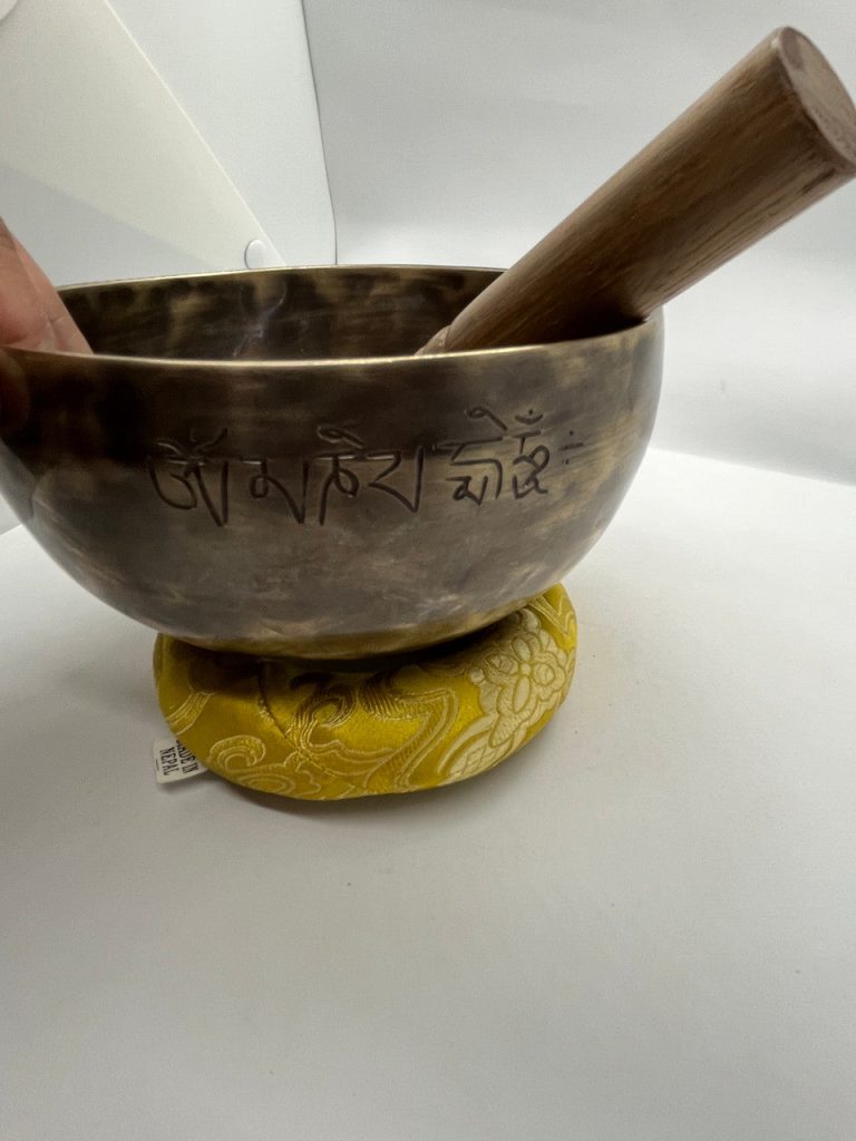 Tibetan 8 Metals Full Moon Healing Bowl