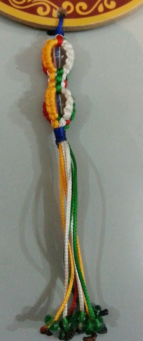 Red Tara Wooden Car Hanging