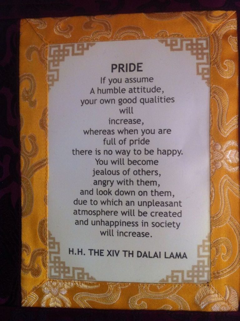Dalai Lama Pride Thangka Wall Hanging