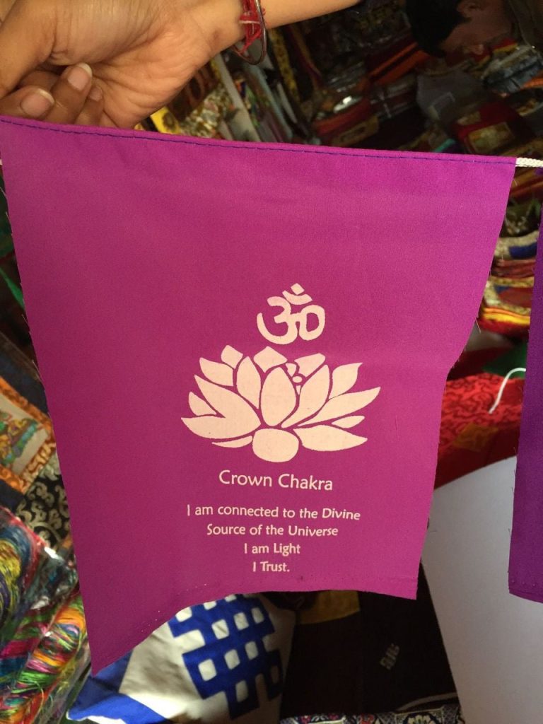 Lungta Prayer Flags for 7 Chakras