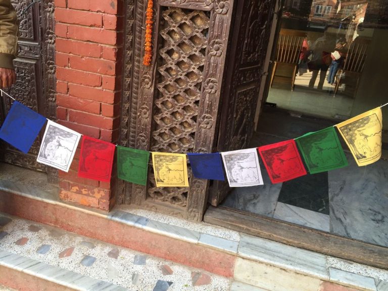 Harmonious Four Friend Tibetan Cotton Prayer Flags