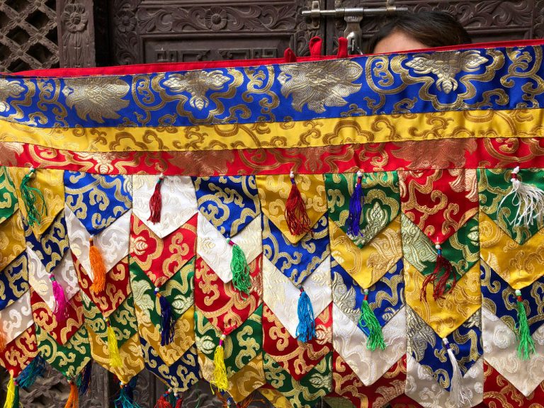 Lotus Design Tashi Tha-Ring Shambu Banner