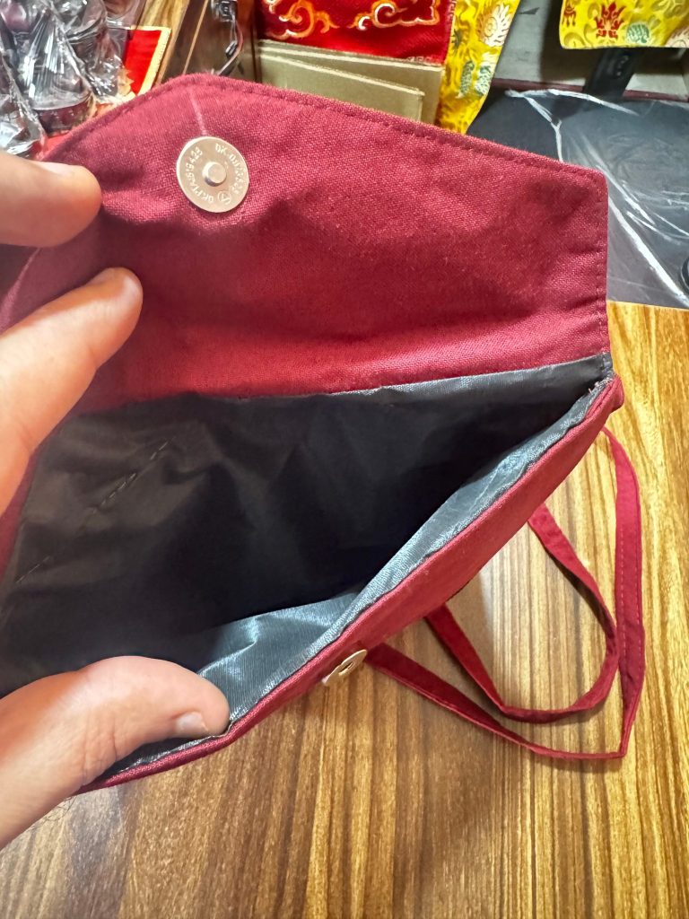 Tibetan Cotton Crossbody Bag for Spiritual Journeys