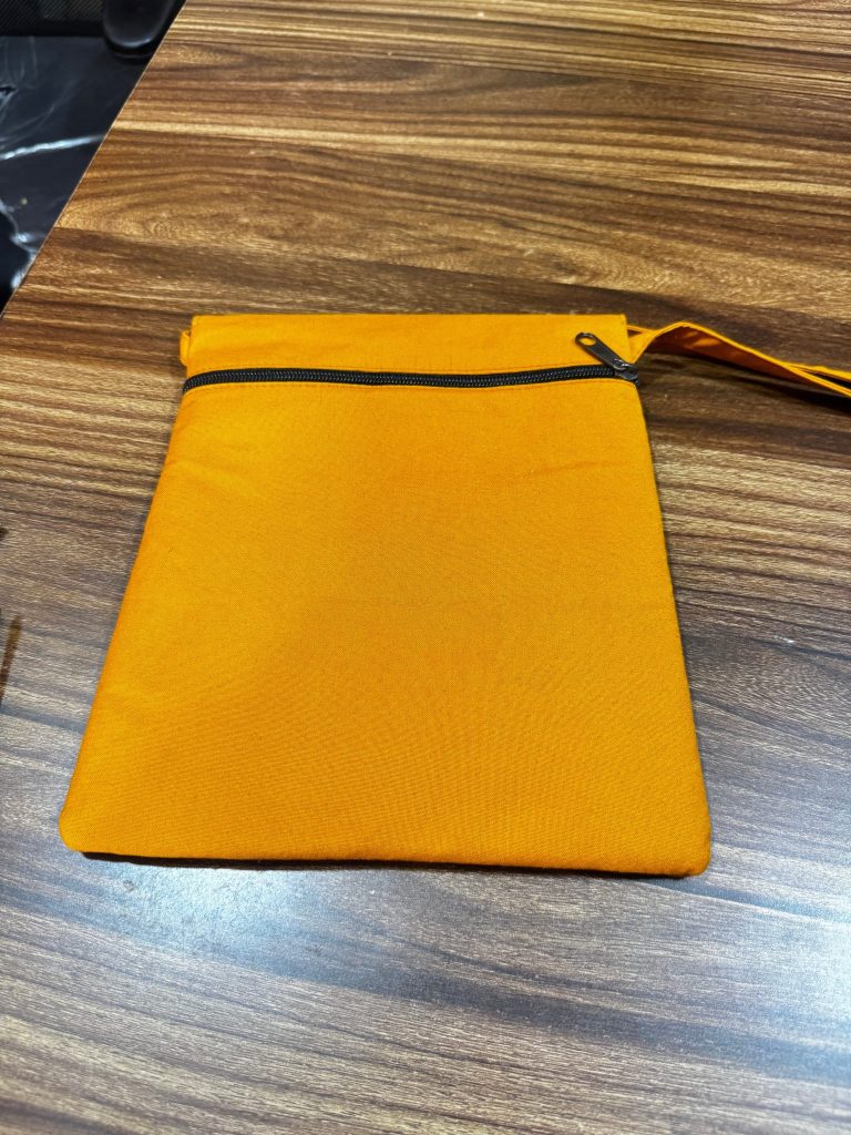 Handmade Tibetan Cotton Crossbody Bag with Zippers