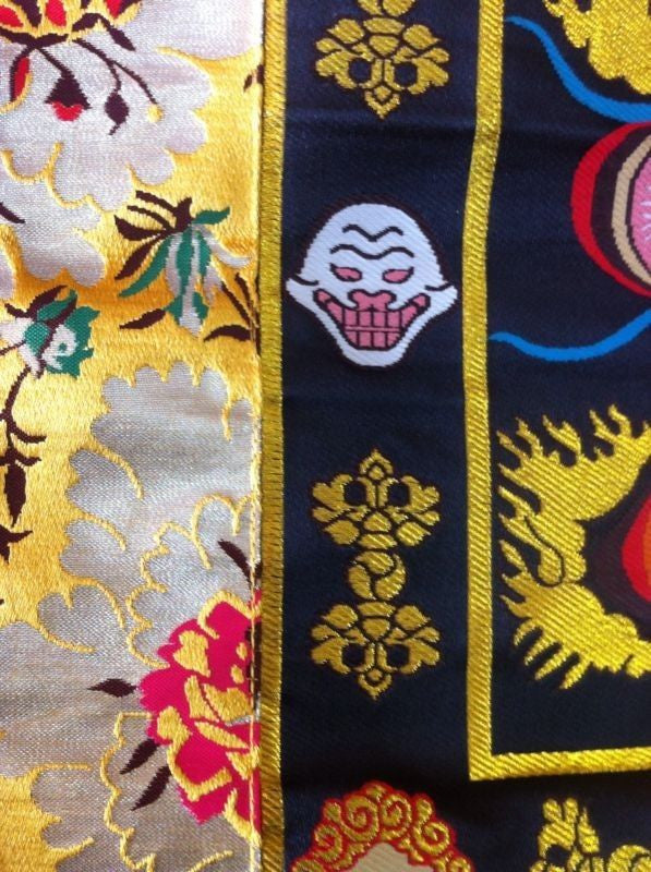 Mahakala Tibetan Silk Brocade Dance Apron