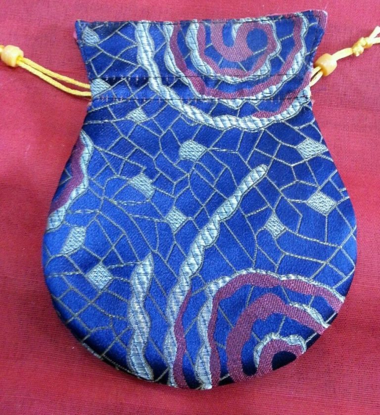 Tibetan Silk Brocade Mala Bag - Sacred Holder