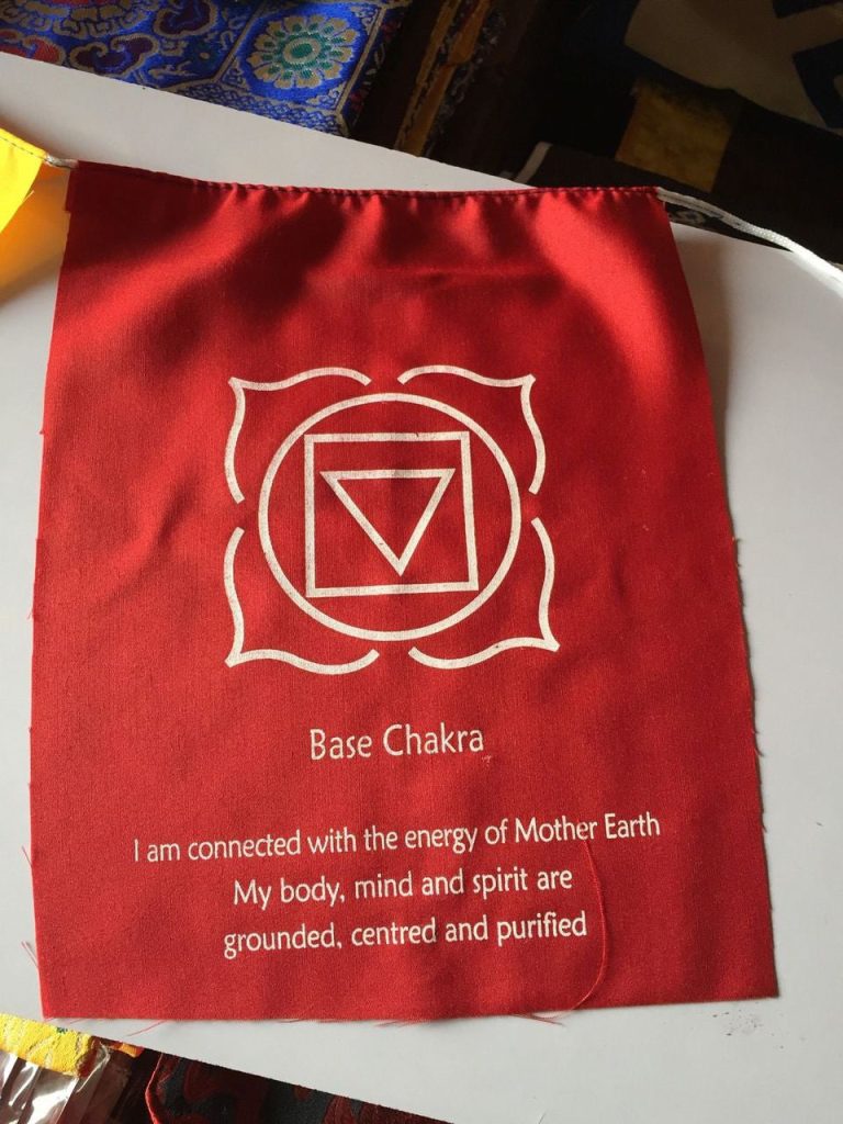 Lungta Prayer Flags for 7 Chakras
