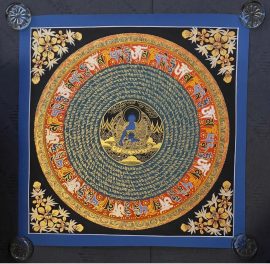 Medicine Buddha Mantra Mandala