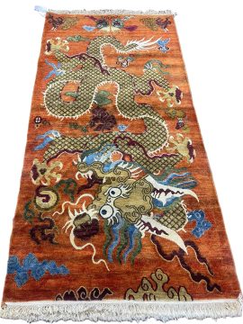 Ancient Guardian Tibetan Dragon Rug