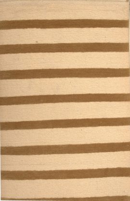 Stripe Hand-KNotted Wool Rug